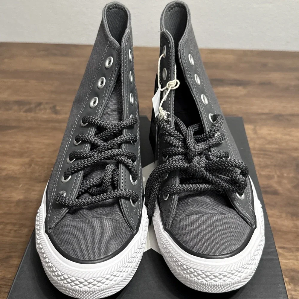Converse Chuck Taylor‎ All Star Hi Dark Matter Gray Men 6.5 Women's 8.5 A09514F